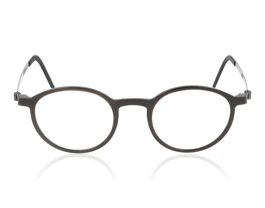 Lindberg buffalo 1828 T207 H20 PU9 Black and Brown Glasses - Front