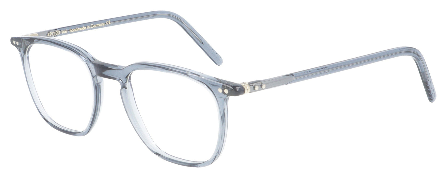 Lunor LU610 41 Blue Glasses - Angle