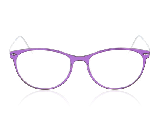 Lindberg n.o.w titanium 6520 C13 P10 Purple Glasses - Front