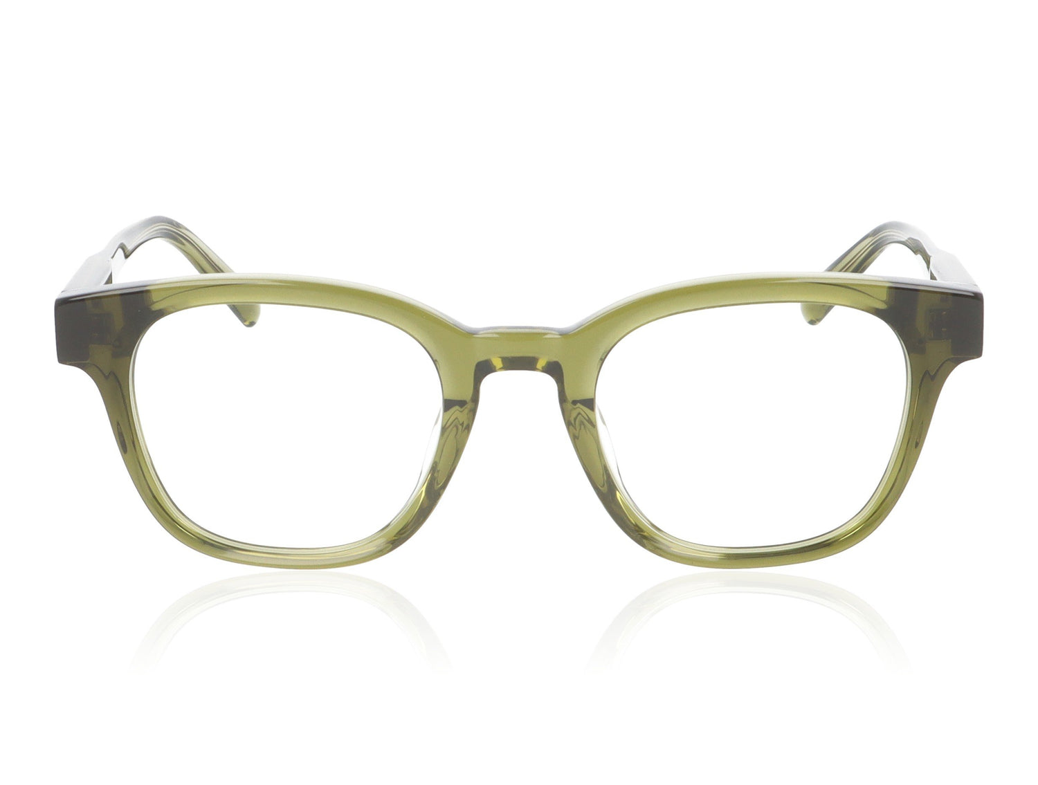 Ørgreen Epic A404 Bottle Green Glasses - Front