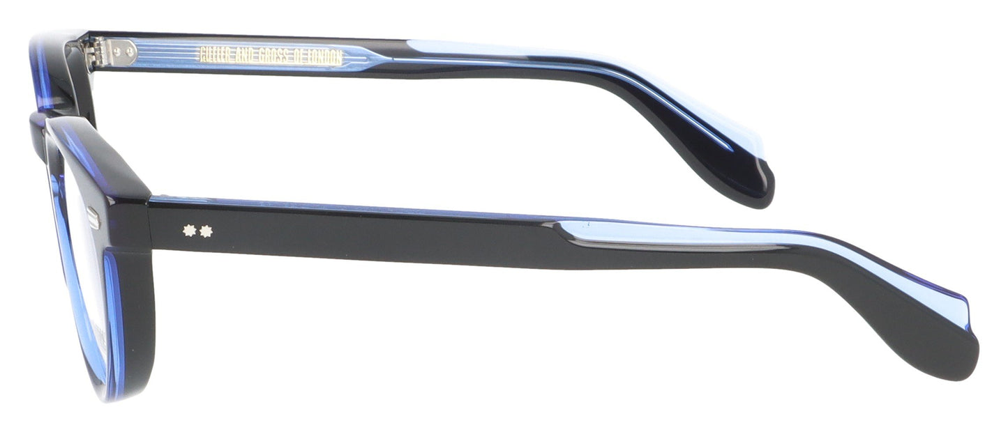 Cutler and Gross CGOP-1405 01 Black Glasses - Side