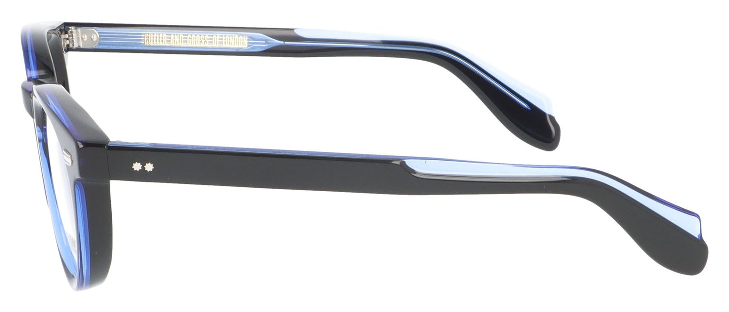 Cutler and Gross CGOP-1405 01 Black Glasses - Side
