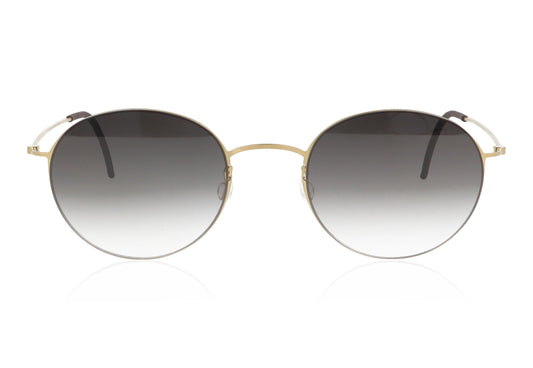 Lindberg 8808 GT Gold and Black Sunglasses - Front