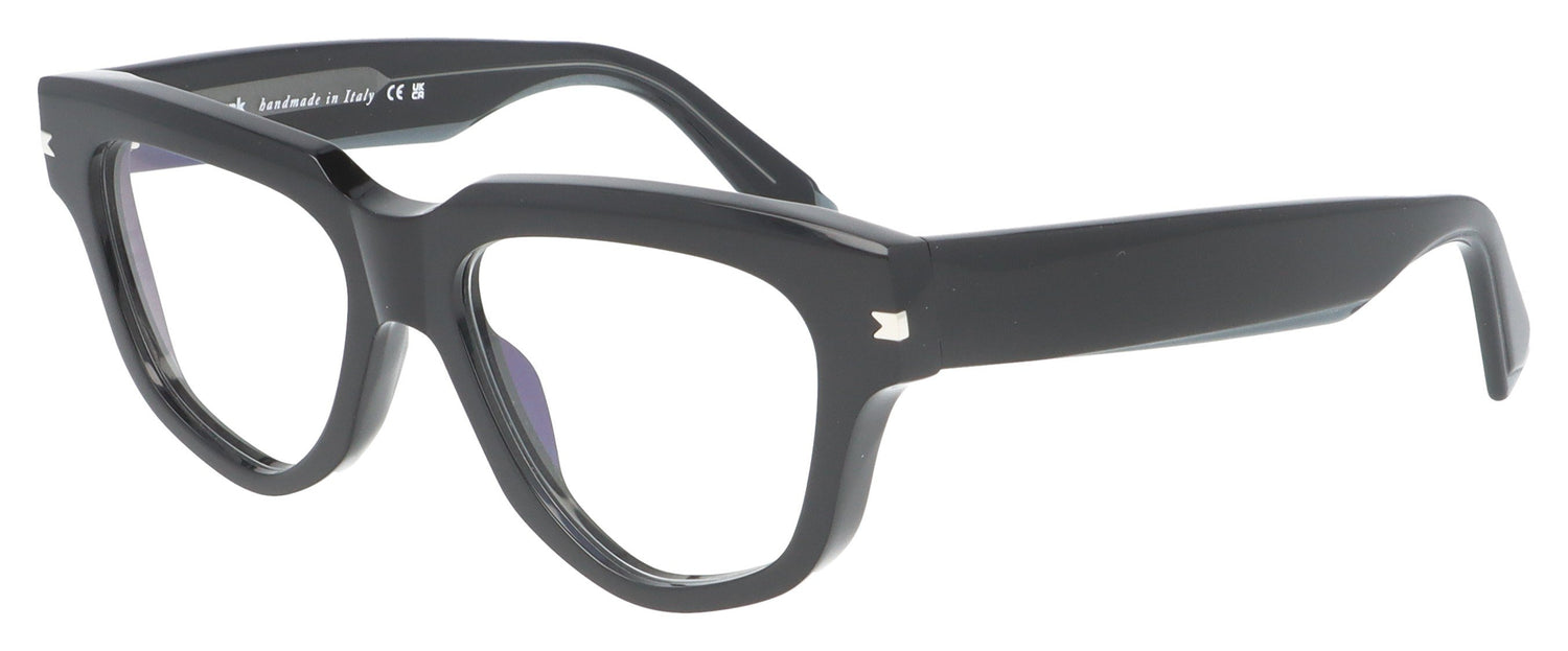 Bobsdrunk Link 01 Black Glasses - Angle