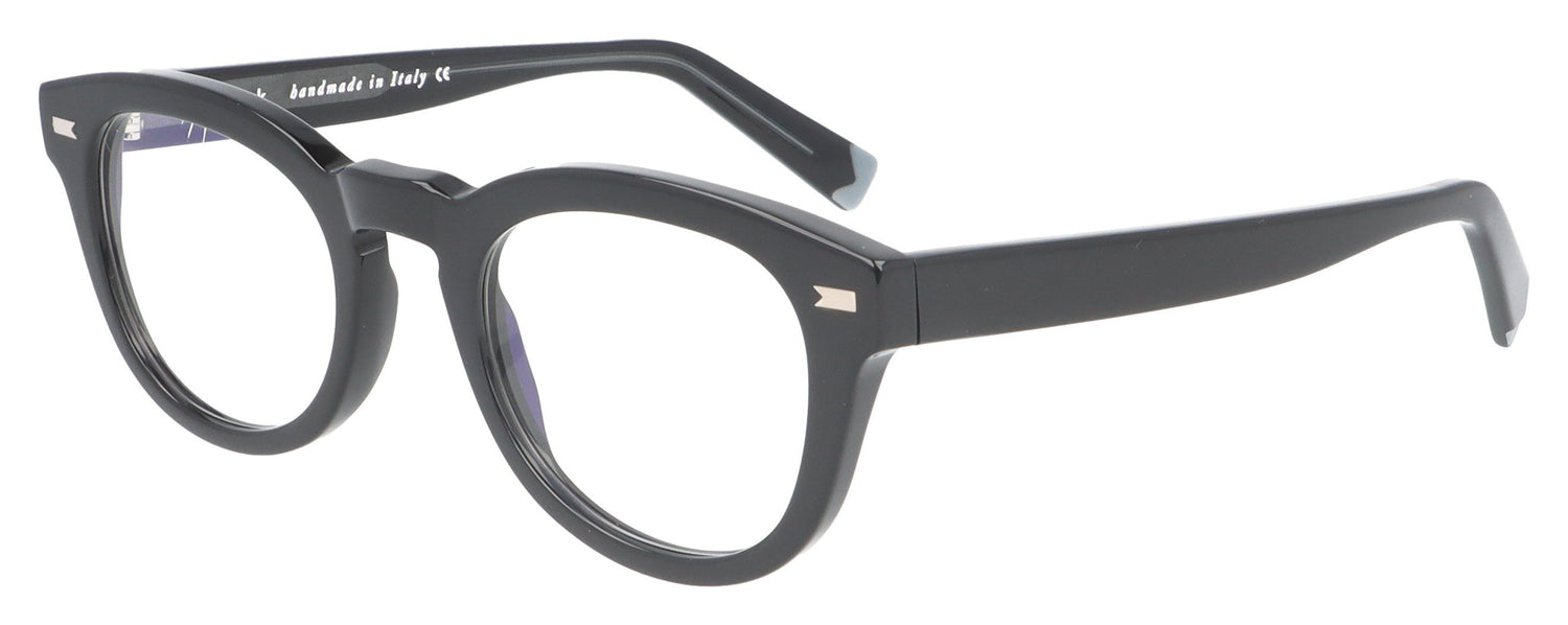 Bobsdrunk Matt 01 Black Glasses - Angle