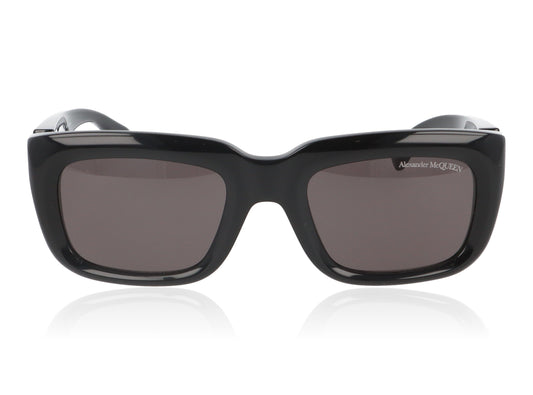 Alexander McQueen AM0431S 001 Black Sunglasses - Front