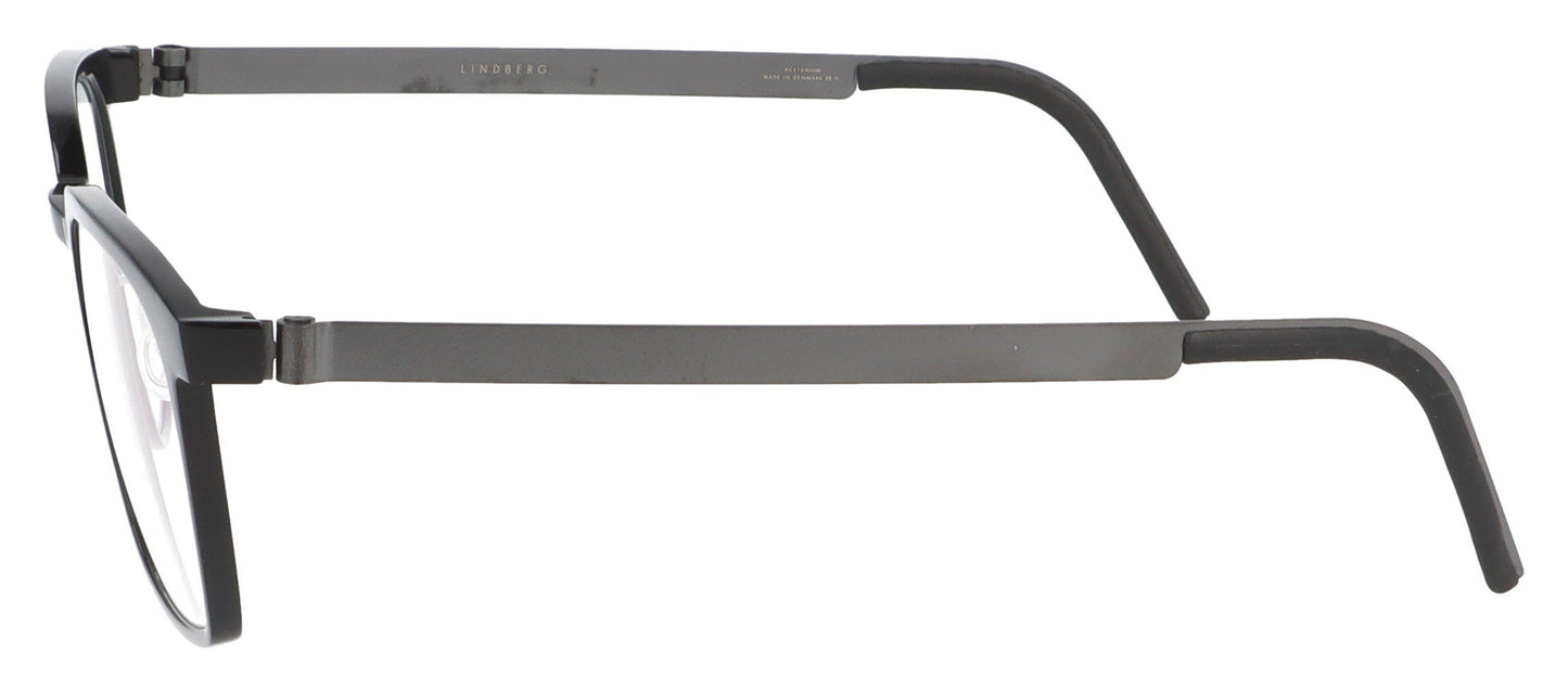 Lindberg 1266 AK62 Black Glasses - Side