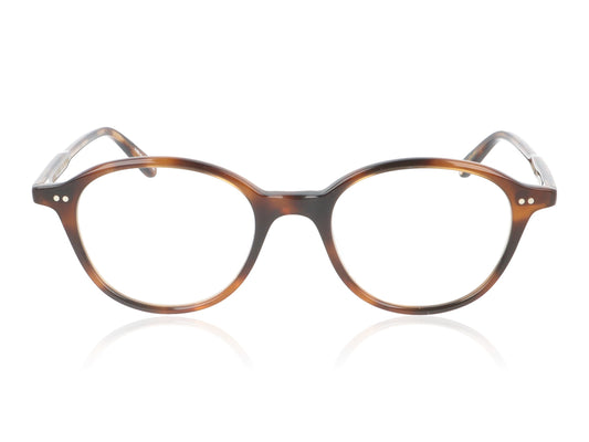 Garrett Leight Franklin SPBRNSH Tortoise Glasses - Front
