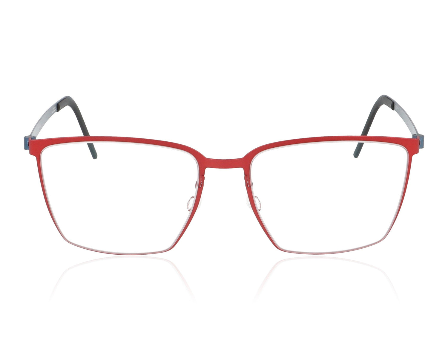 Lindberg Strip 9643 T207 U33 Red Glasses - Front