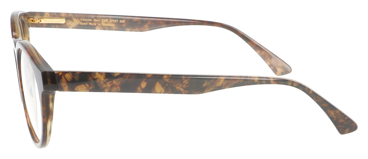 Hoffman Natural Eyewear H2307 SPH07 Brown Glasses - Side