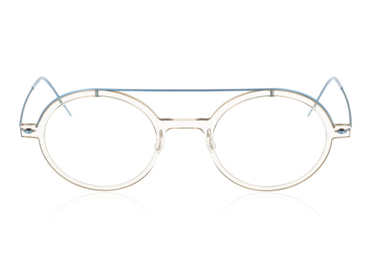 Lindberg N.O.W 6543 TB C21 20 Transparent Brown Glasses - Front