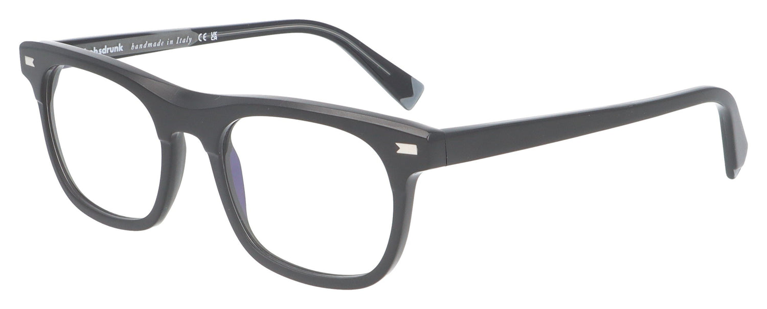 Bobsdrunk Zach 01/S Black Glasses - Angle