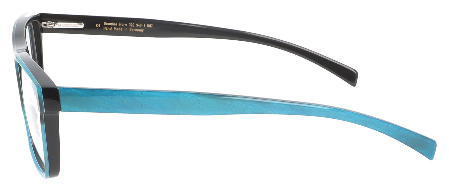 Hoffman Natural Eyewear H320 946 Blue Glasses - Side