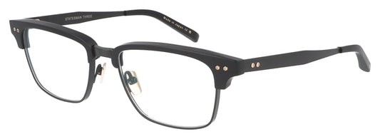 DITA Statesman Three BLK/GLD Black and Gold Glasses - Angle