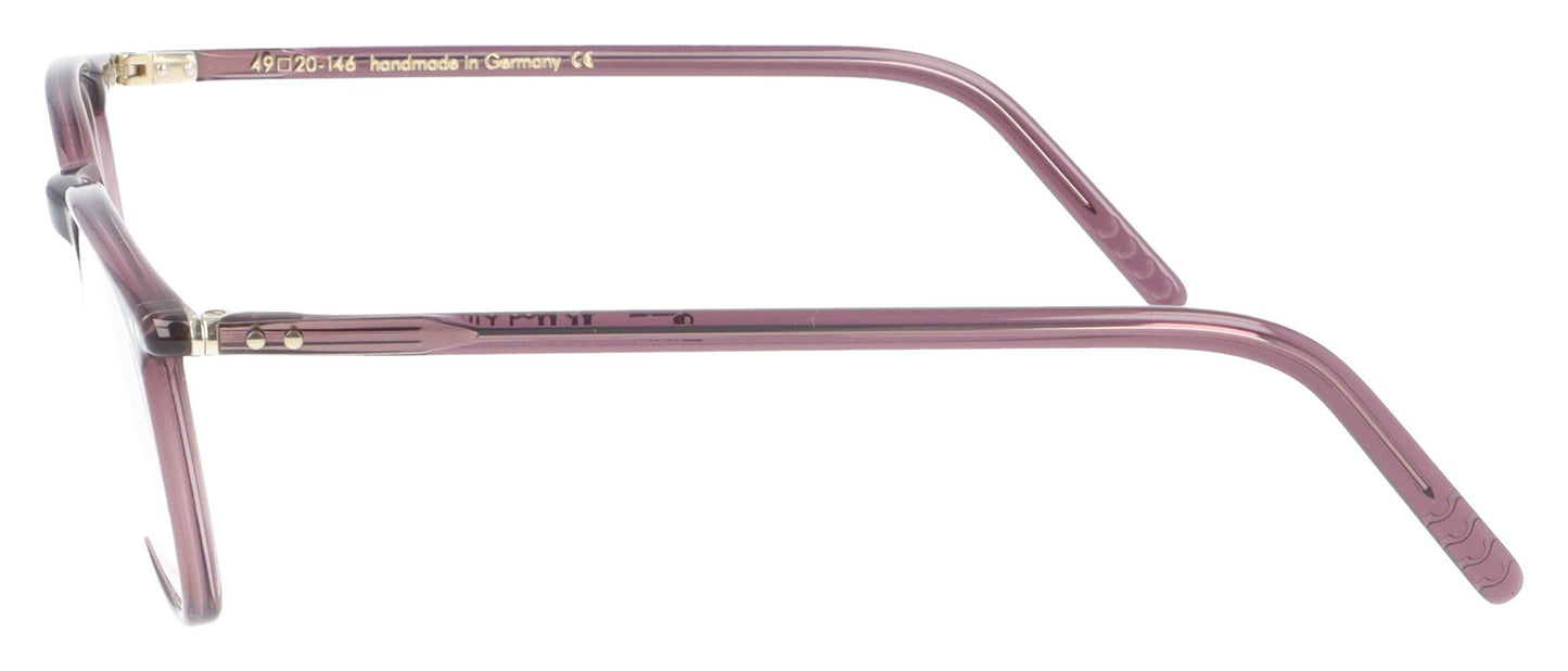 Lunor LU610 55 Purple Glasses - Side