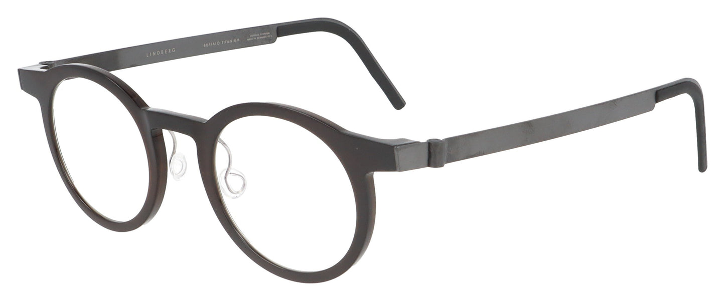 Lindberg buffalo 1846 H26 T219 U9 Black Glasses - Angle