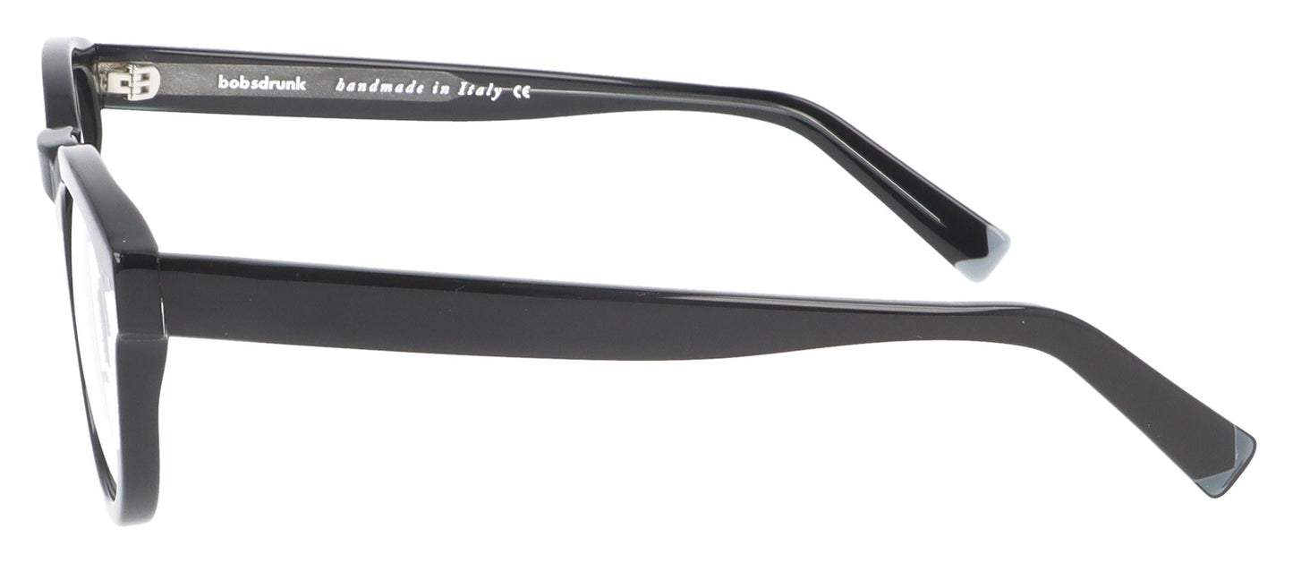 Bobsdrunk Matt 01 Black Glasses - Side