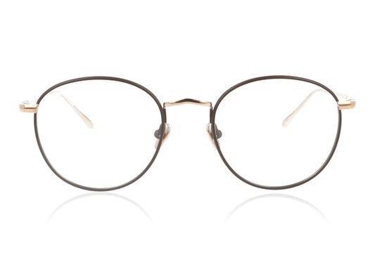 Linda Farrow Harrison C4 Rose Gold Glasses - Front