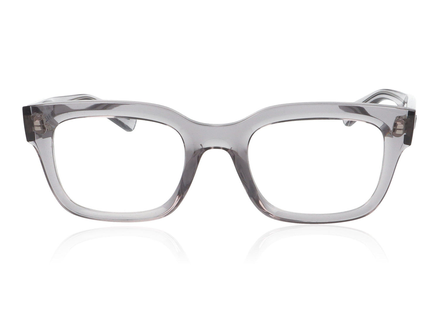 Ray-Ban Chad 0RX7217 8263 Transparent Grey Glasses - Front