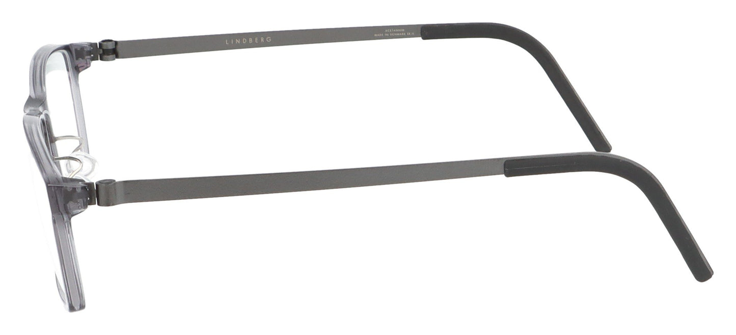 Lindberg Acetanium 1228 A101 K195 U9 Black Transparent Glasses - Side