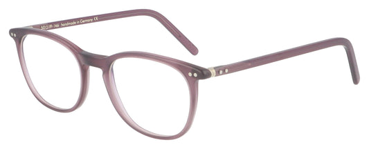 Lunor LU607 55M Purple Glasses - Angle