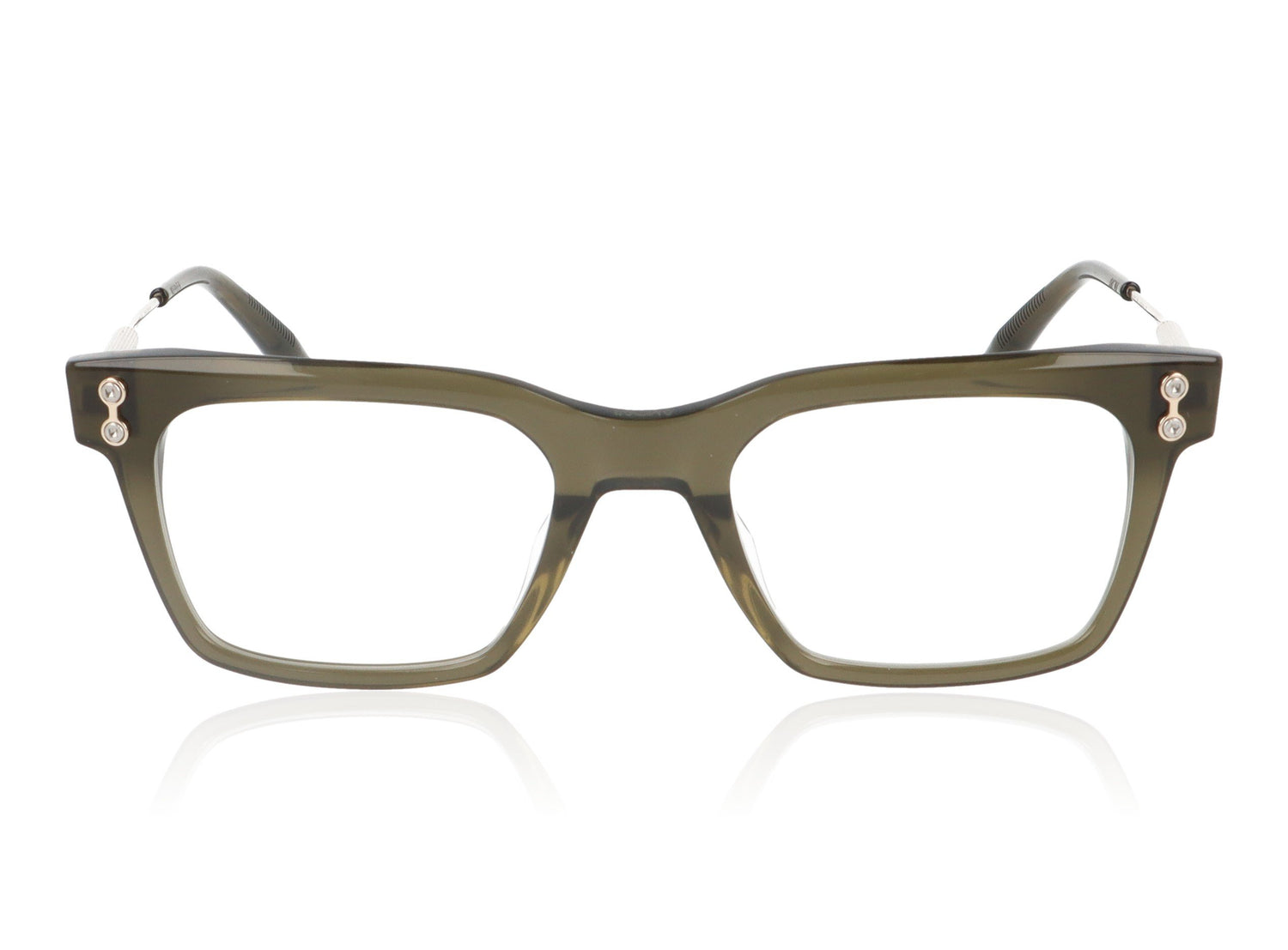 Akoni Kepler OLVGLD Olive Glasses - Front