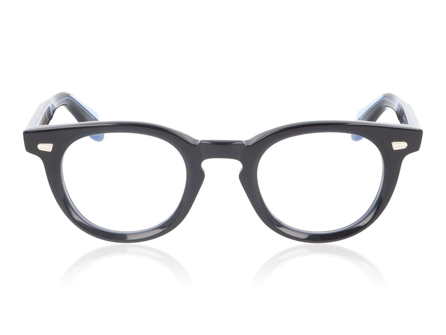 Cutler and Gross CGOP-1405 01 Black Glasses - Front