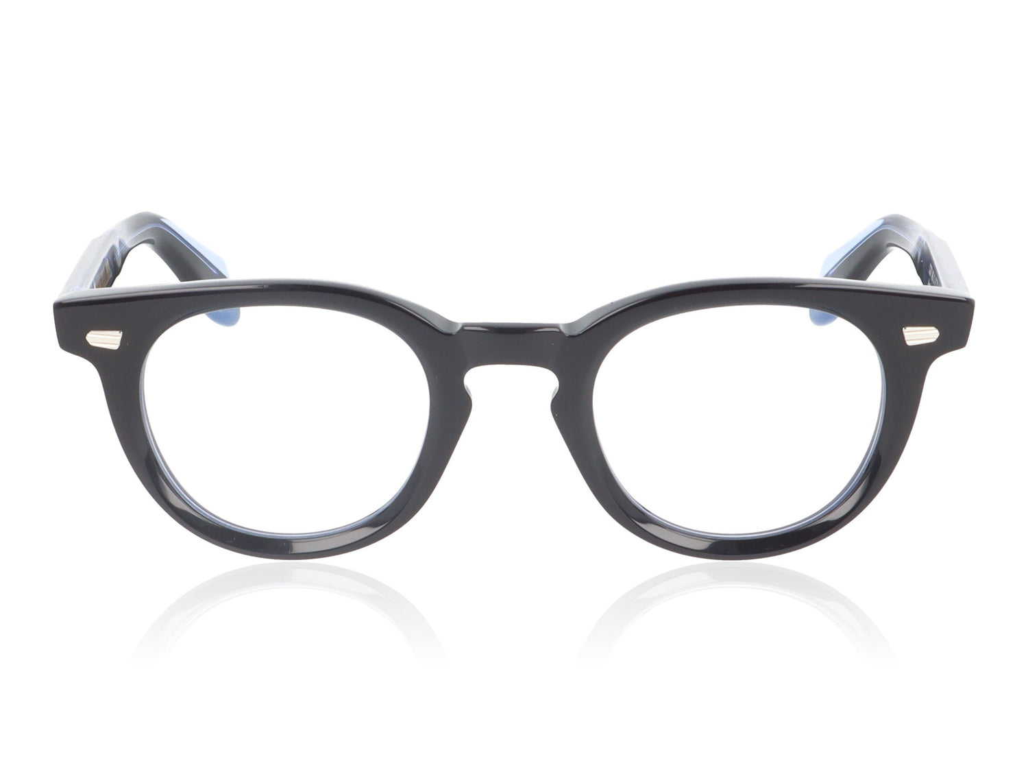 Cutler and Gross CGOP-1405 01 Black Glasses - Front