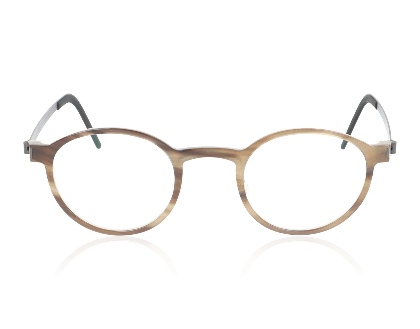 Lindberg buffalo 1823 H50 U9 Tortoise Glasses - Front