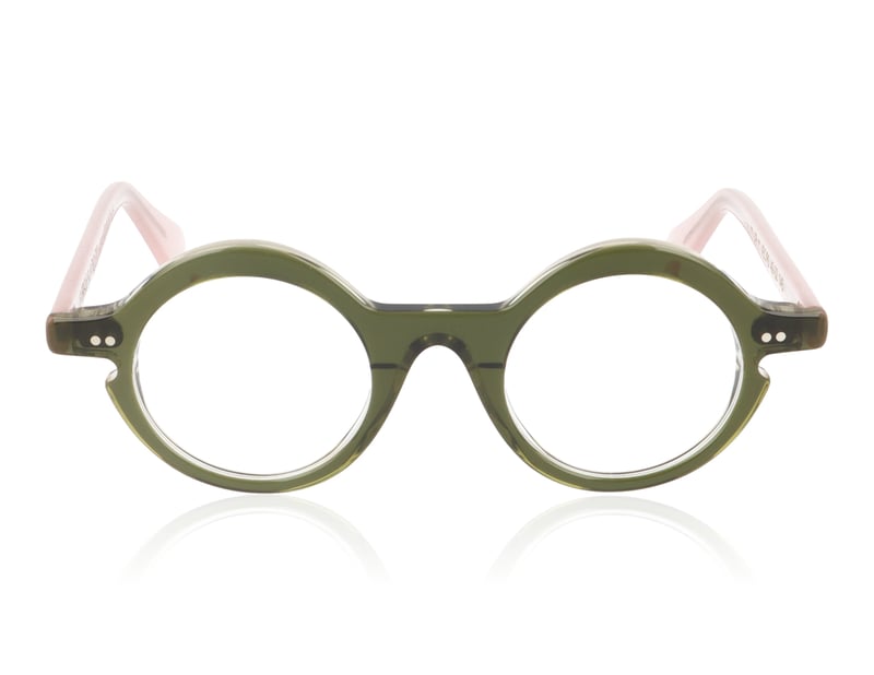 La Brique & La Violette Lip VEC/RS Green and Pink Glasses