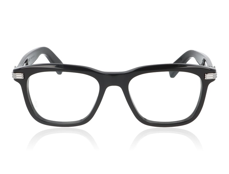 Cartier CT0444O Black/Transparent 005 Glasses - 54mm | 54