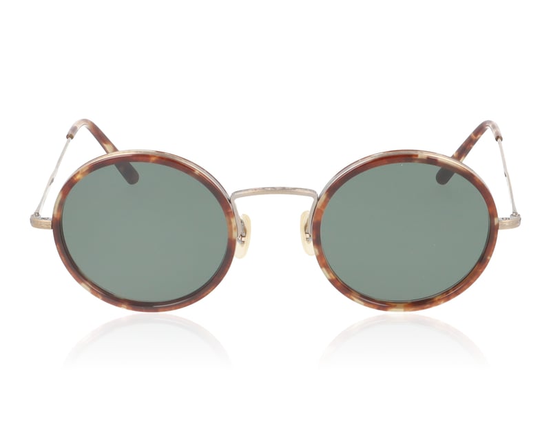 Eyevan 7285 E-0512-E TORT2AG Tortoise Sunglasses