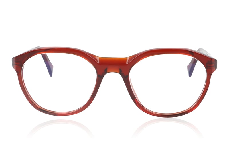 Suzy Glam Decides Red R1 Glasses - 50mm | 50