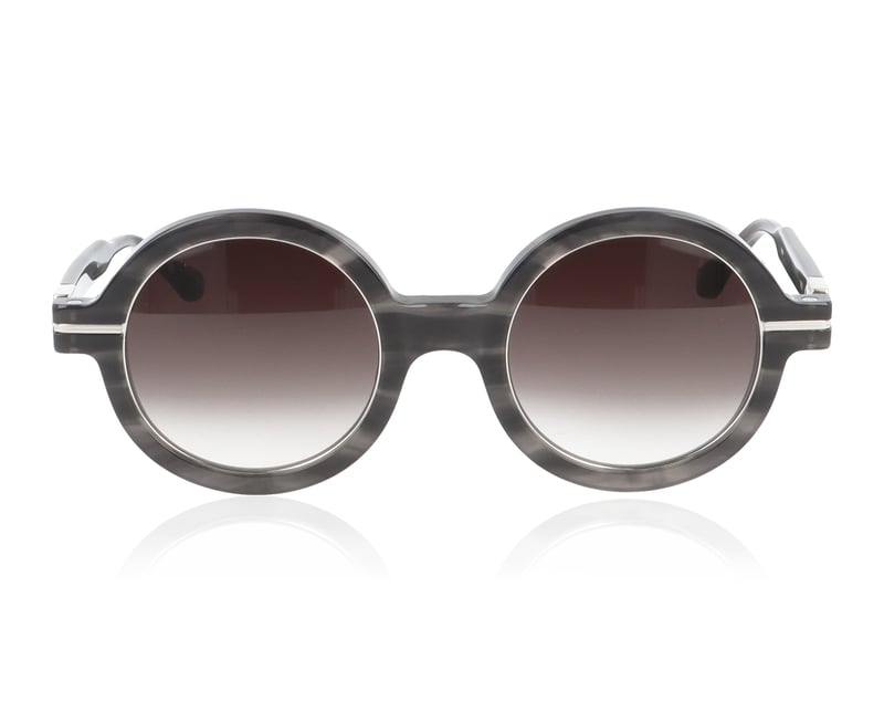Matsuda M2059 Grey Mottle BKS BS Sunglasses - 48mm | 48