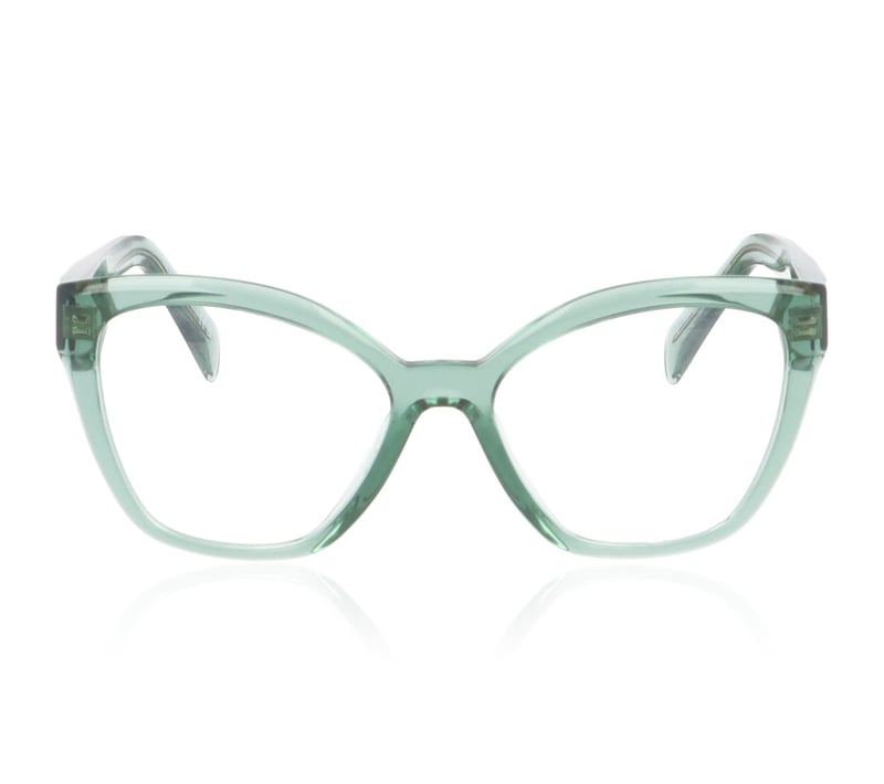 Prada 0PR 20ZV PR 20ZV Transparent Sage 11R1O1 Glasses - 54mm | 54