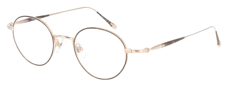 Matsuda M10189H Brown Tort Gold BG Glasses - 44mm | 44
