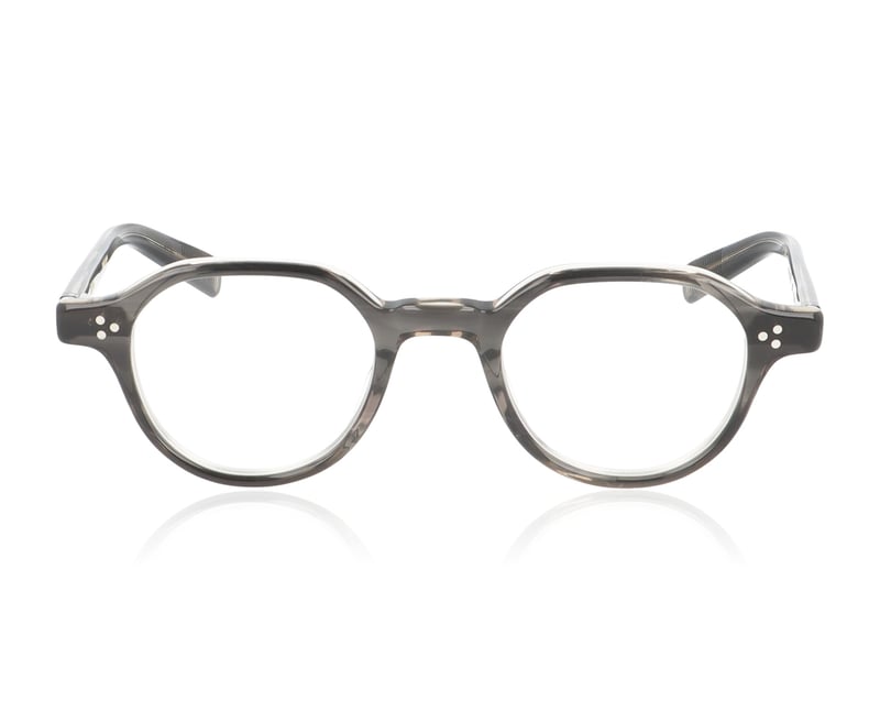 Eyevan 7285 Ramsey Clear Black Grey WNG Glasses - 45mm | 45