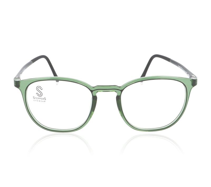 Stepper STS30046 Clear Green Black F600 Glasses - 48mm | 48