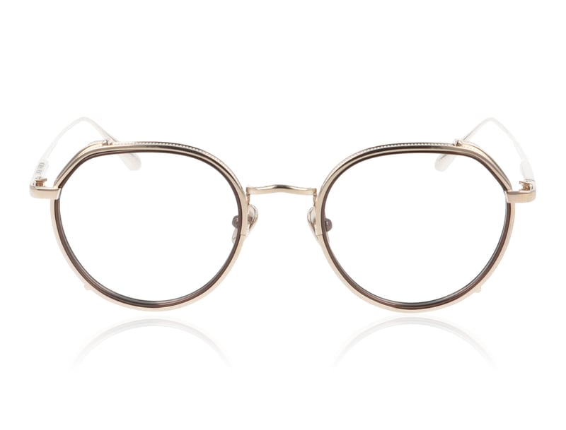 Linda Farrow Falcon Rose Gold C2 Glasses - 49mm | 49