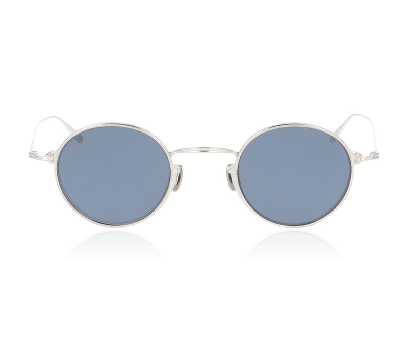 Eyevan 7285 186R Silver Gold 800-G Sunglasses - 43mm | 43