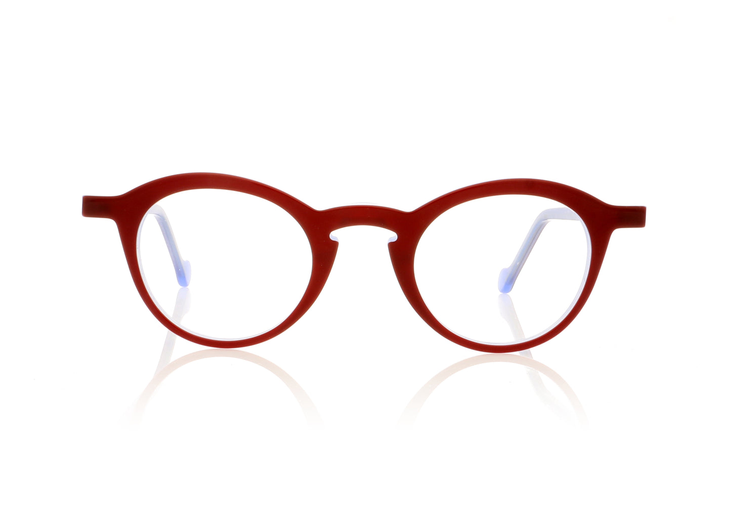 Anne & Valentin Allegria 1727 Red Glasses - Front