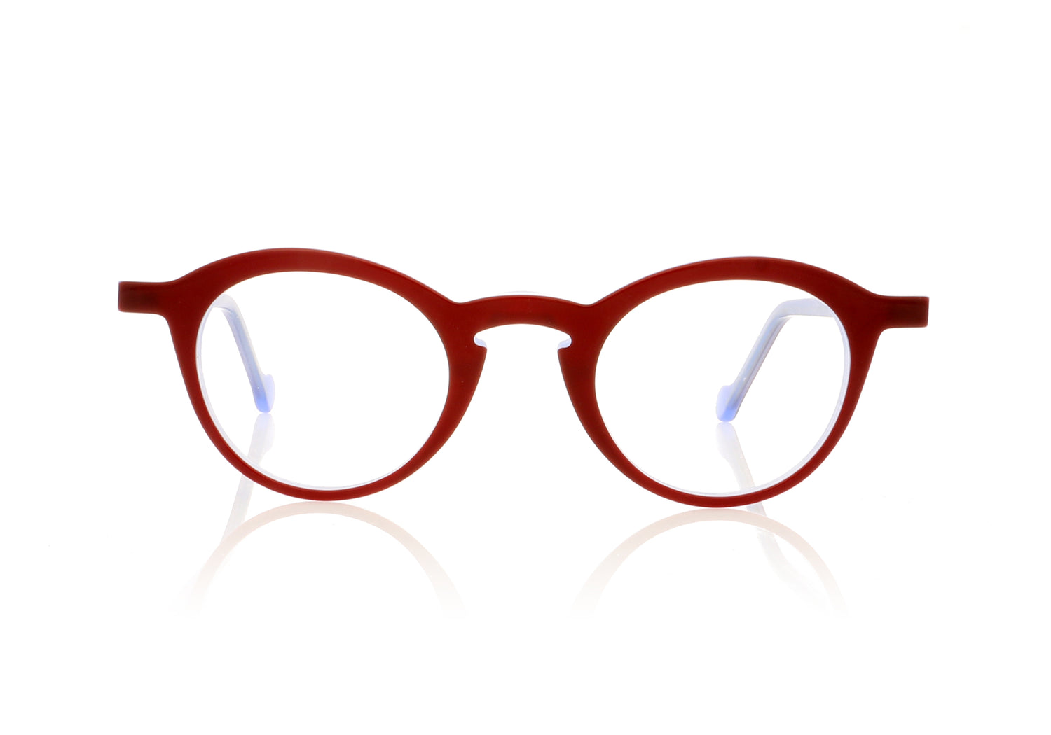 Anne & Valentin Allegria 1727 Red Glasses - Front