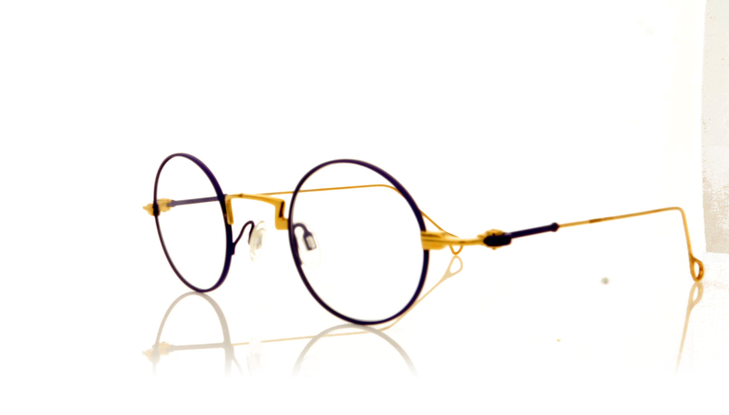 Anne & Valentin Boetie H45 Purple Glasses - Angle