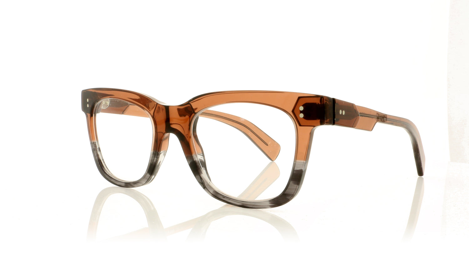 Anne & Valentin Dylan 1739 Brown Glasses - Angle