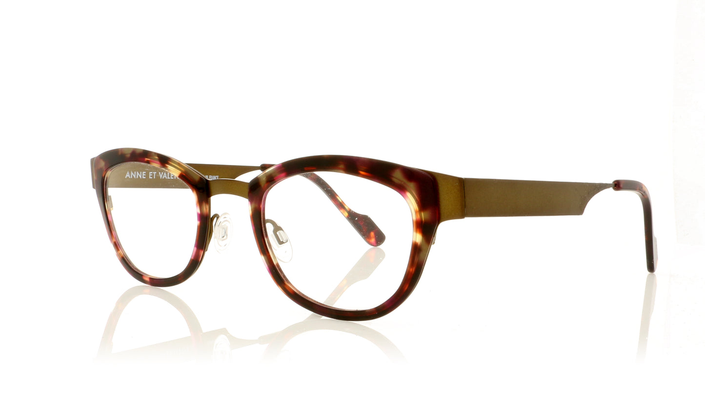 Anne & Valentin Fairy U155 Tortoise Glasses - Angle