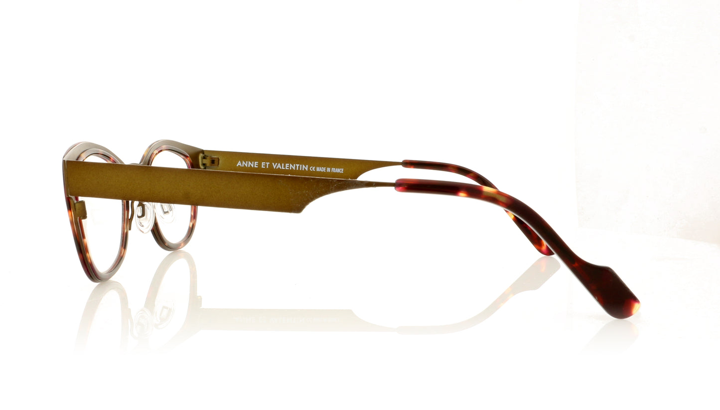 Anne & Valentin Fairy U155 Tortoise Glasses - Side