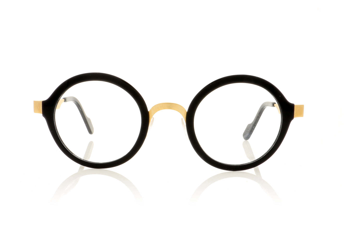 Anne & Valentin Fancy U247 Black Glasses - Front