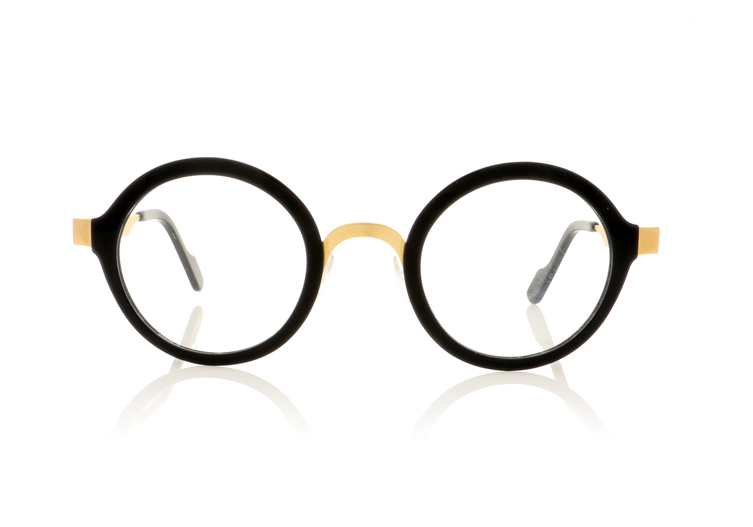 Anne & Valentin Fancy U247 Black Glasses - Front
