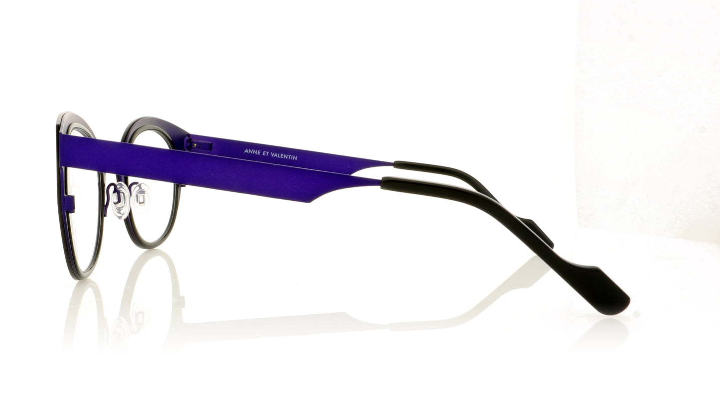 Anne & Valentin Fantasia U246 Purple Glasses - Side