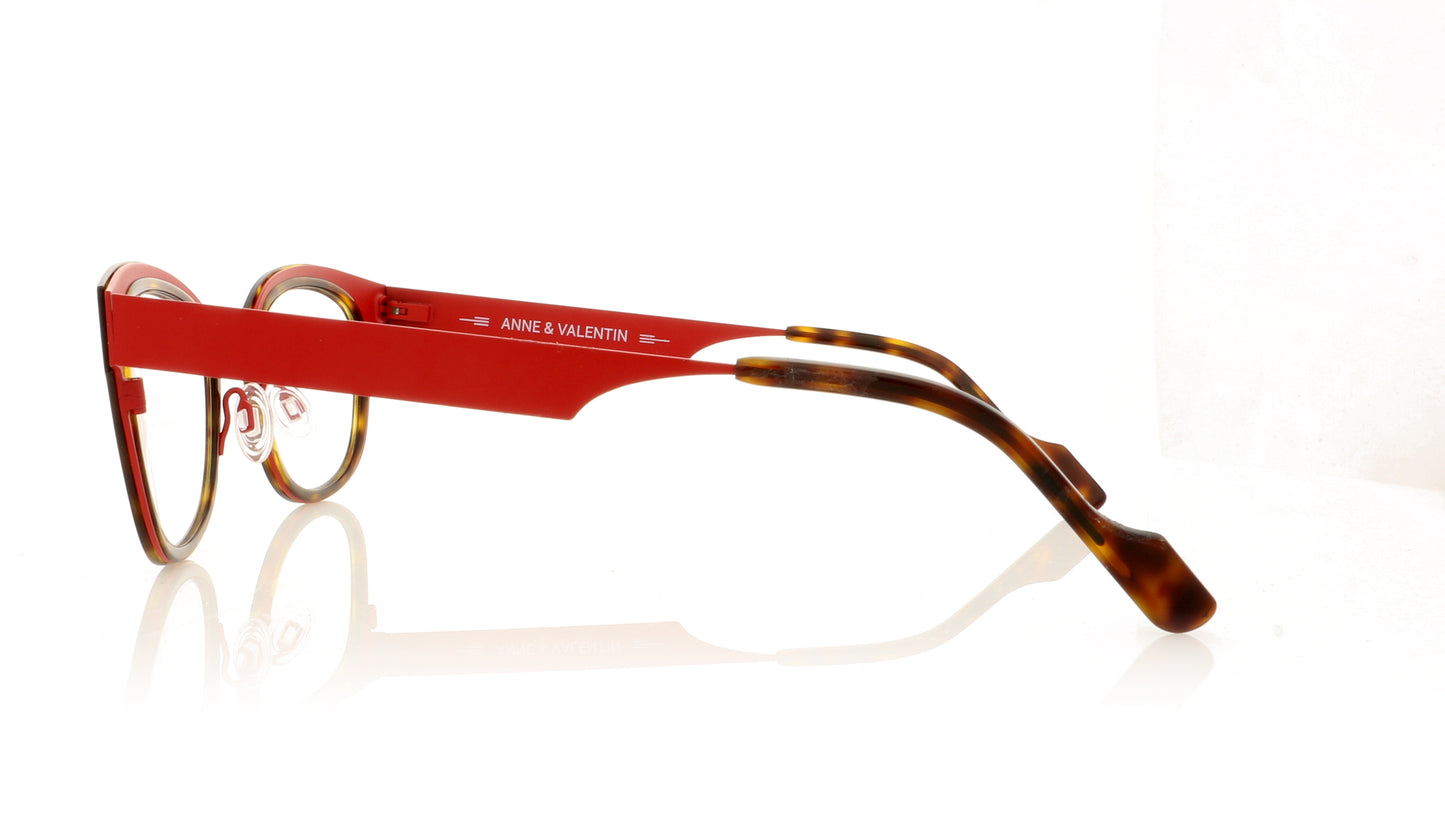 Anne & Valentin Fedora 8A10 Tortoise Glasses - Side